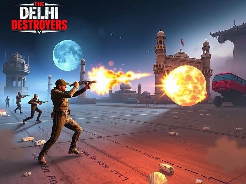 Delhi Destroyers Game Screenshot